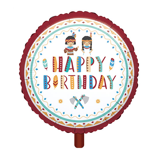 Geburtstag Ballons Indianer