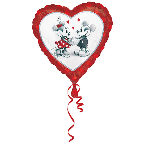Liebe Hochzeit Ballon Mickymaus Herz