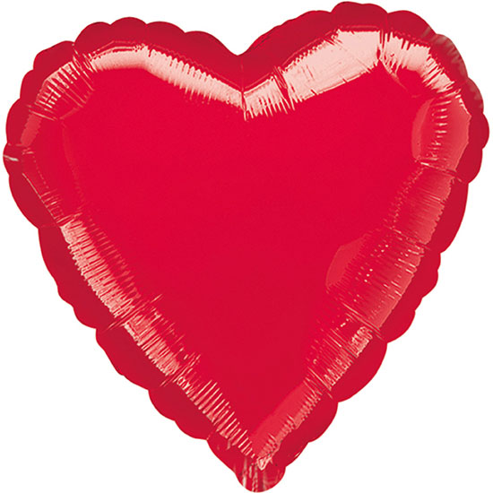 Liebe Hochzeit Ballon rotes Herz