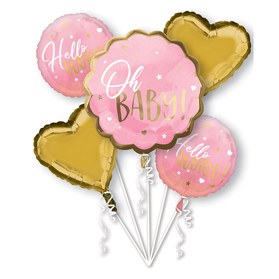 Motto Ballon Baby Mädchen