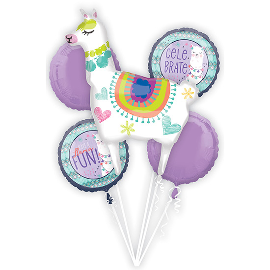 Motto Ballon Feier Lama